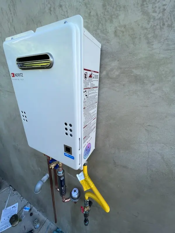 Tankless water heater installation for East Bay homes